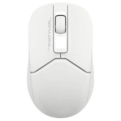 Мышь беспроводная A4Tech Fstyler FB12 белый, 1200 dpi, радиоканал, Bluetooth, USB, кнопки - 3