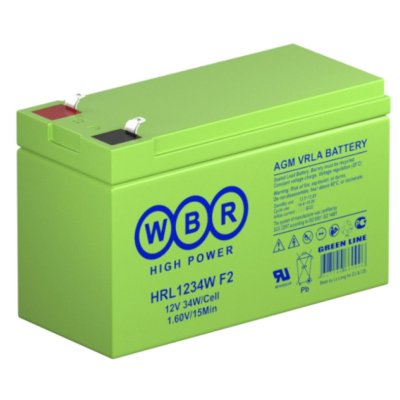 Батарея WBR HRL 1234W 12V 9Ah
