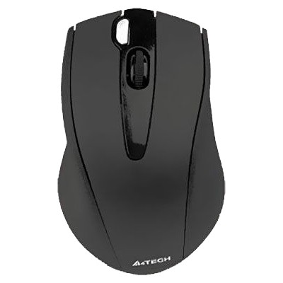 Мышь беспроводная A4Tech G9-500F черный, 1200 dpi, радиоканал, USB, кнопки - 4