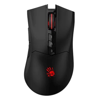 Мышь беспроводная A4Tech Bloody R90 Plus черный, 5000 dpi, радиоканал, USB, кнопки - 8