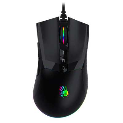 Мышь проводная A4Tech Bloody W90 Max черный, 10000 dpi, USB, кнопки - 10