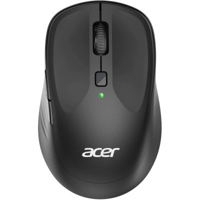 Мышь беспроводная Acer OMR300 черный, 1600 dpi, радиоканал, USB, кнопки - 6