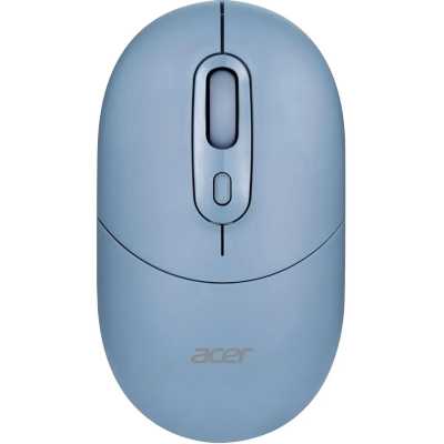 Мышь беспроводная Acer OMR301 синий, 1600 dpi, радиоканал, Bluetooth, USB, кнопки - 4