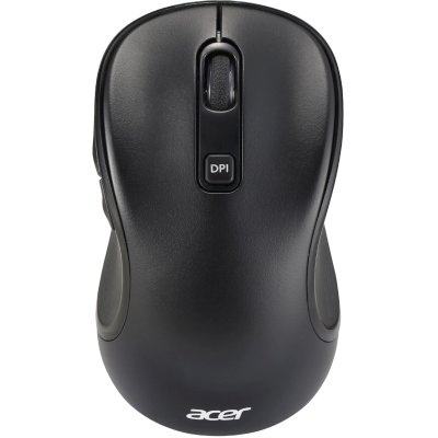 Мышь беспроводная Acer OMR303 черный, 1600 dpi, радиоканал, USB, кнопки - 6