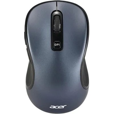 Мышь беспроводная Acer OMR306 черный/серый, 1600 dpi, радиоканал, USB, кнопки - 6