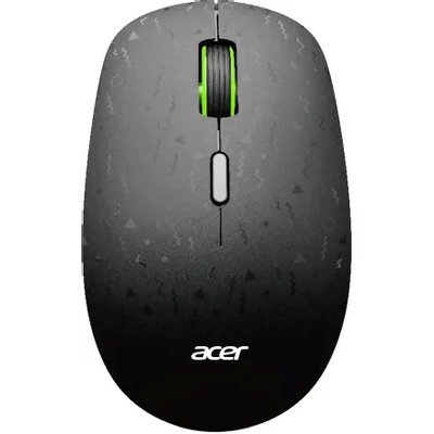 Мышь беспроводная Acer OMR307 черный, 1600 dpi, радиоканал, USB, кнопки - 4