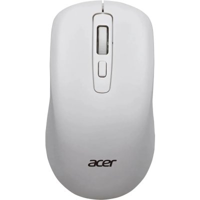 Мышь беспроводная Acer OMR309 белый, 1600 dpi, радиоканал, USB, кнопки - 4