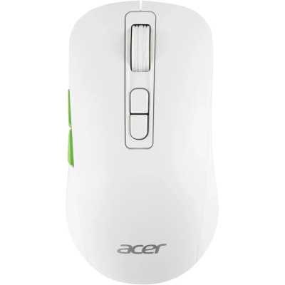 Мышь беспроводная Acer OMR311 белый, 2400 dpi, радиоканал, Bluetooth, USB, кнопки - 7