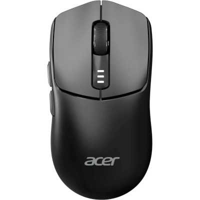 Мышь беспроводная Acer OMR312 черный, 3200 dpi, радиоканал, Bluetooth, USB, кнопки - 5