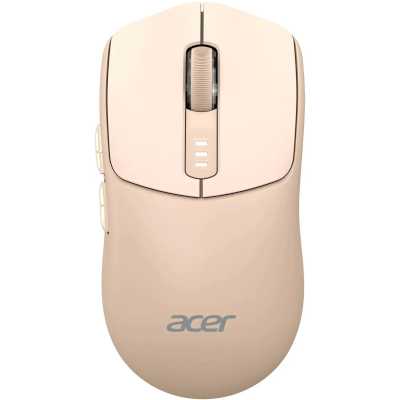 Мышь беспроводная Acer OMR312 розовый, 3200 dpi, радиоканал, Bluetooth, USB, кнопки - 5
