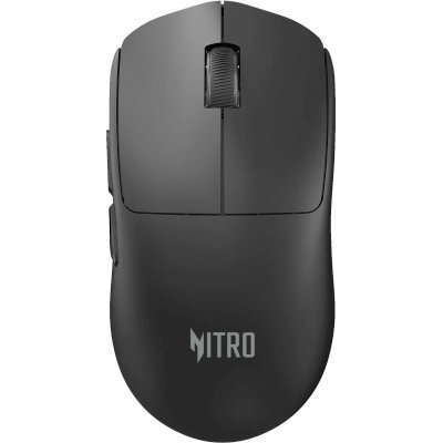 Мышь беспроводная/проводная Acer Nitro OMR402 черный, 26000 dpi, радиоканал, Bluetooth, USB, кнопки - 5