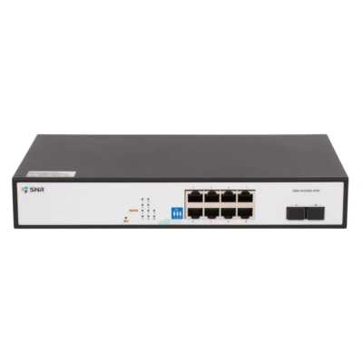 Коммутатор SNR SNR-S2300G-8TM (L2) 8x1Гбит/с 2SFP управляемый