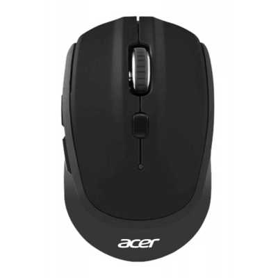 Мышь беспроводная Acer OMR040 черный, 1600 dpi, радиоканал, USB, кнопки - 6