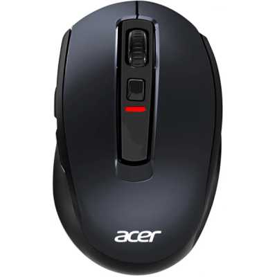 Мышь беспроводная Acer OMR060 черный, 1600 dpi, радиоканал, USB, кнопки - 6