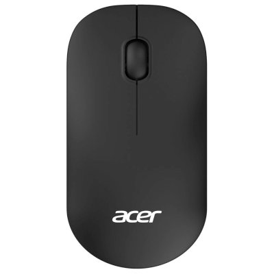 Мышь беспроводная Acer OMR130 черный, 1200 dpi, радиоканал, USB, кнопки - 3