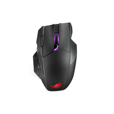 Мышь беспроводная/проводная ASUS ROG Spatha X черный, 19000 dpi, радиоканал, USB, кнопки - 12