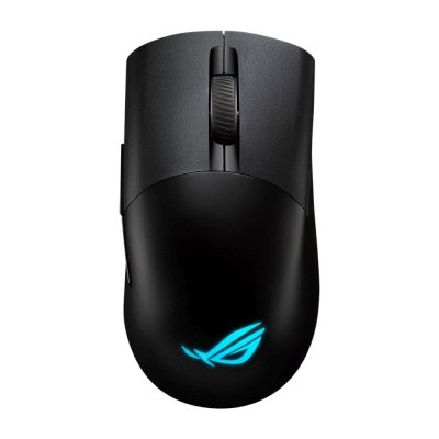 Мышь беспроводная/проводная ASUS ROG Keris Wireless AimPoint черный, 36000 dpi, радиоканал, Bluetooth, USB, кнопки - 5