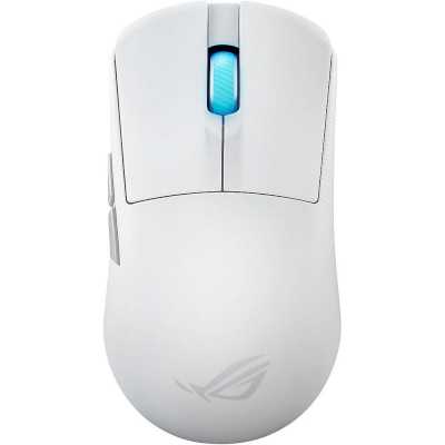 Мышь беспроводная ASUS ROG Harpe Ace Mini белый, 42000 dpi, радиоканал, Bluetooth, USB, кнопки - 5