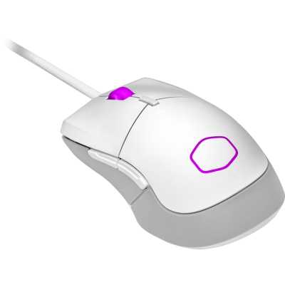Мышь проводная Cooler Master MM-310-WWOL1 белый, 12000 dpi, USB Type-A, кнопки - 6