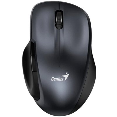 Мышь беспроводная Genius Ergo 8200S черный, 1200 dpi, радиоканал, USB, кнопки - 5