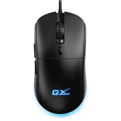 Мышь проводная Genius Scorpion M500 черный, 3200 dpi, USB, кнопки - 6