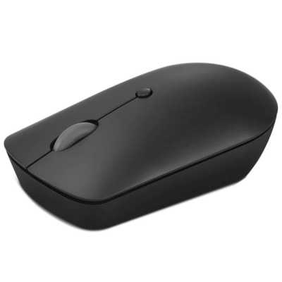 Мышь беспроводная Lenovo 400 черный, 2400 dpi, радиоканал, USB-C, кнопки - 4