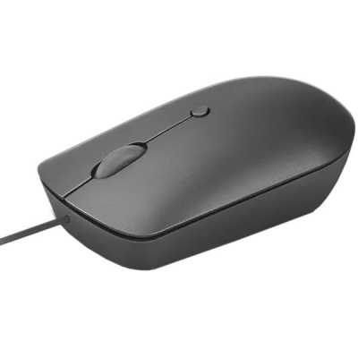 Мышь Lenovo 540 темно-серый оптическая 2400dpi USB2.0 (GY51D20876)