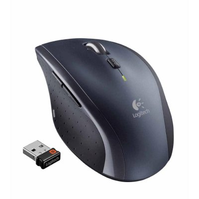 Мышь беспроводная Logitech M705 черный, 1000 dpi, радиоканал, USB, кнопки - 7