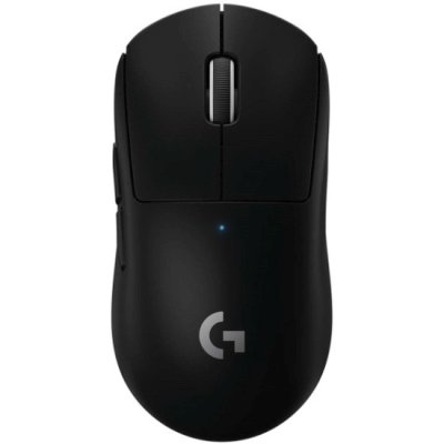 Мышь беспроводная Logitech G PRO X SUPERLIGHT черный, 25600 dpi, радиоканал, USB, кнопки - 5