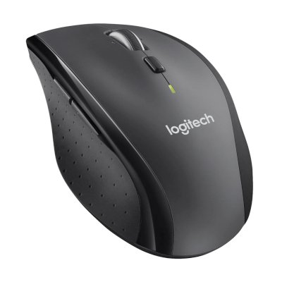 Logitech M705 Мышь беспроводная, оптическая, радио, 10м., 1000 dpi, USB, серый/чёрный.