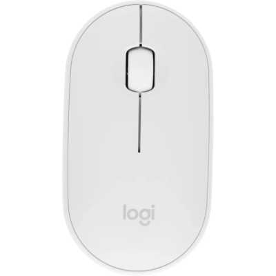 Мышь беспроводная Logitech Pebble 2 M350S белый, 4000 dpi, Bluetooth, кнопки - 3
