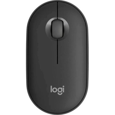 Мышь беспроводная Logitech Pebble 2 M350S графитовый, 4000 dpi, Bluetooth, кнопки - 3