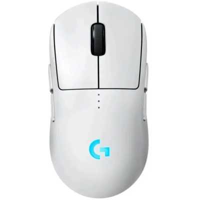 Мышь беспроводная Logitech G PRO 2 LIGHTSPEED белый, 32000 dpi, радиоканал, USB, кнопки - 8