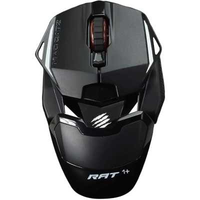 Мышь MAD CATZ R.A.T. 1+ MR01MCINBL000-0 чёрная, ADNS3050, USB, 3 кнопки, 2000 dpi