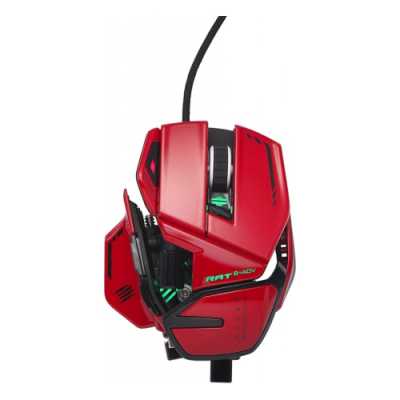 Мышь проводная Mad Catz R.A.T. 8+ ADV красный, 20000 dpi, USB, кнопки - 11