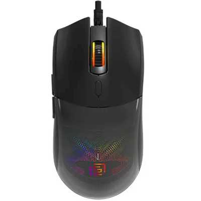 Мышь Оклик 714GM черный оптическая 7200dpi USB 6but (1620717)