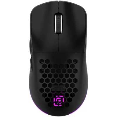Мышь Оклик 900GMW черный оптическая 26000dpi беспров. BT/Radio USB 6but (1796786)