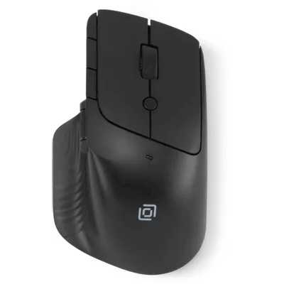 Мышь Оклик 501MW черный оптическая 2400dpi беспров. USB для ноутбука 6but (1877553)