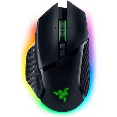 Мышь беспроводная/проводная Razer Basilisk V3 Pro черный, 30000 dpi, радиоканал, Bluetooth, USB, кнопки - 11