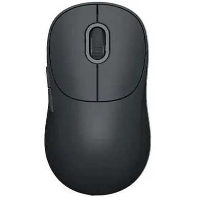 Мышь беспроводная Xiaomi Wireless Mouse 3 черный, 1200 dpi, радиоканал, Bluetooth, USB, кнопки - 5