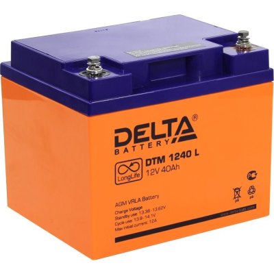 Батарея для ИБП Delta DTM 1240 L 12В 40Ач