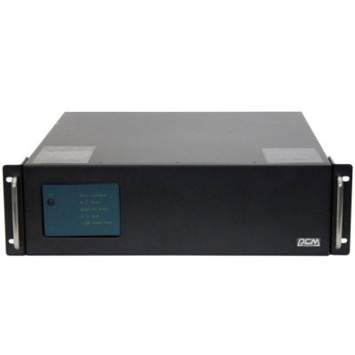 Источник бесперебойного питания Powercom King Pro RM KIN-3000AP LCD 2400Вт 3000ВА черный/ UPS Powercom King Pro RM KIN-3000AP LCD 2400W 3000Va black