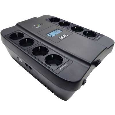 Источник бесперебойного питания Powercom Spider SPD-750U LCD 450Вт 750ВА черный