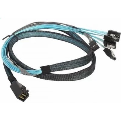 Кабель ACD-SFF8643-SATASB-03M INT SFF8643-to-4*SATA+SB ( HDmSAS -to- 4*SATA+SideBand internal cable) 30cm (6705050-30)