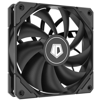 Вентилятор для корпуса ID-Cooling TF-12025-Pro 120х120x25 черный 4-pin 35.2дБ (TF-12025-PRO BLACK) R