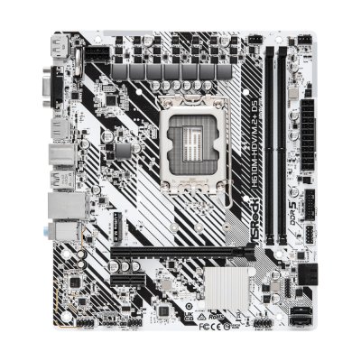 Материнская плата Asrock H610M-HDV/M.2+ D5 Soc-1700 Intel H610 2xDDR5 mATX AC`97 8ch(7.1) GbLAN+VGA+