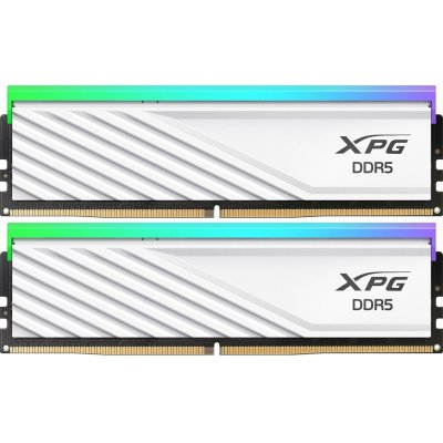 Память DDR5 2x16GB 6000MHz A-Data AX5U6000C2816G-DTLABRWH XPG Lancer Blade RGB RTL Gaming PC5-44800 CL28 DIMM 288-pin 1.4В single rank Ret