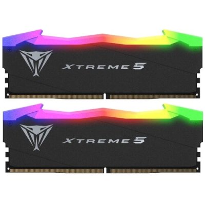 Память DDR5 2x16GB 6400MHz Patriot PVXR532G64C32K Viper Xtreme 5 RGB RTL Gaming PC5-51200 CL32 DIMM 288-pin 1.4В с радиатором Ret