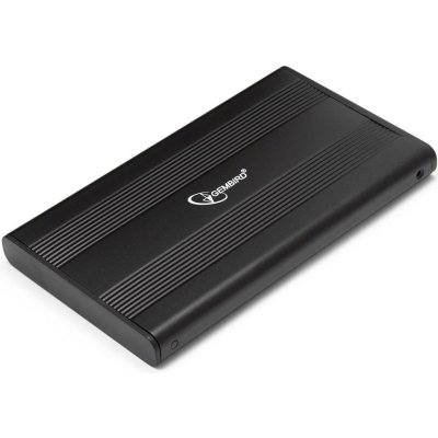 Внешний корпус 2.5" Gembird EE2-U3S-5, черный, USB 3.0, SATA, металл