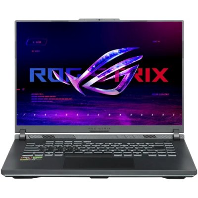 Ноутбук ASUS ROG Strix G16 G614PR-RV090/16"/IPS/AMD Ryzen 9 8940HX/32Gb/1Tb SSD/NVIDIA GeForce RTX 5070 Ti 12Gb/NoOS/темно-серый/2.50kg